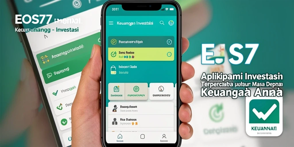 Antarmuka EOS77 yang intuitif dan ramah pengguna untuk investasi.