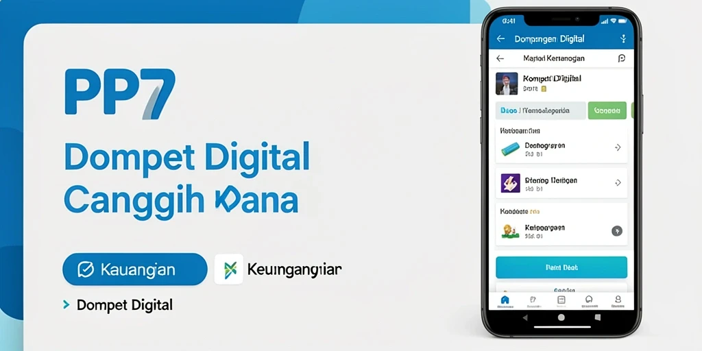 Tampilan antarmuka PP7 yang modern dan intuitif untuk transaksi digital.